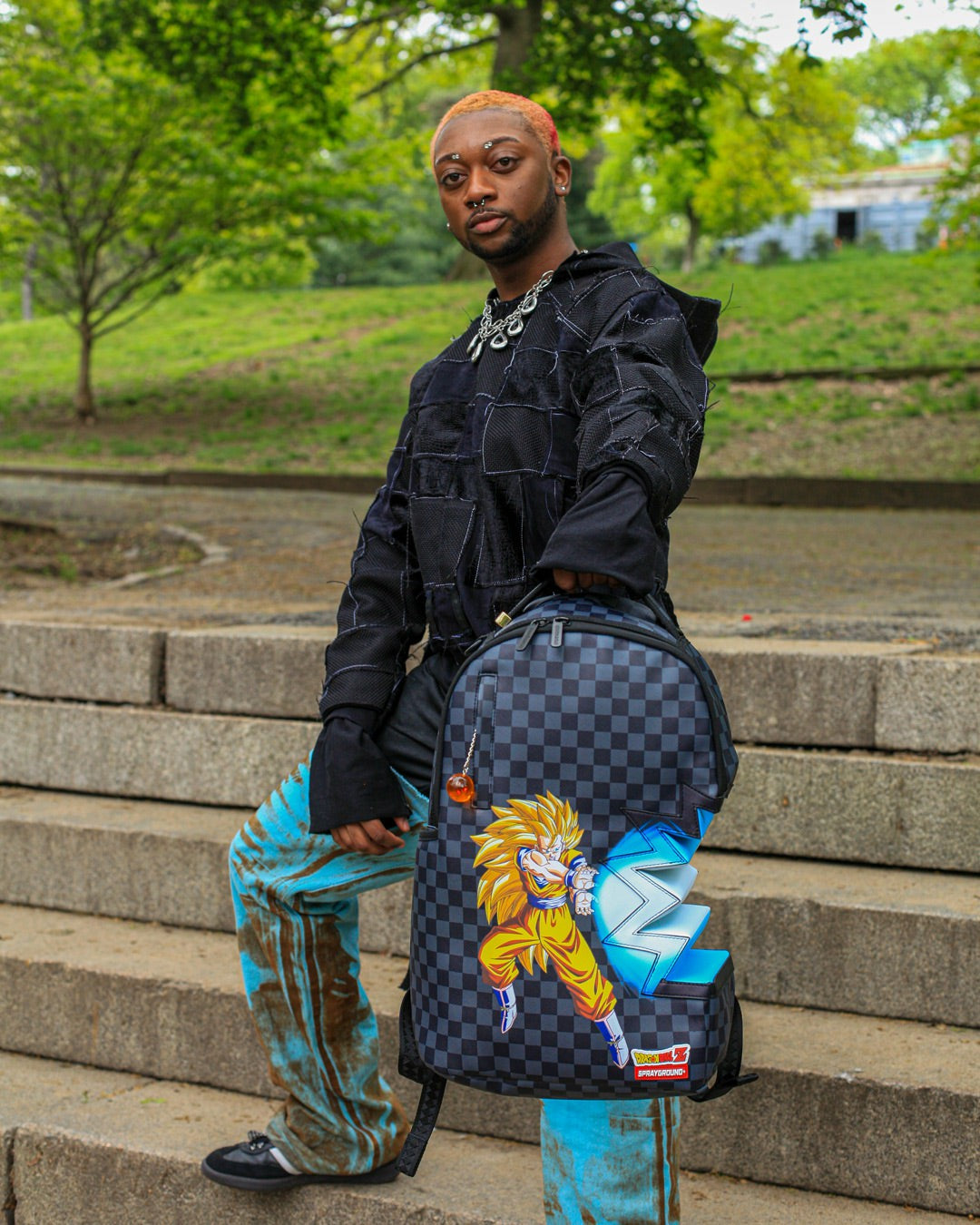 DRAGON BALL Z KAMEHAMEHA SHARK BITE BACKPACK (DLXV) | Sprayground Clearance