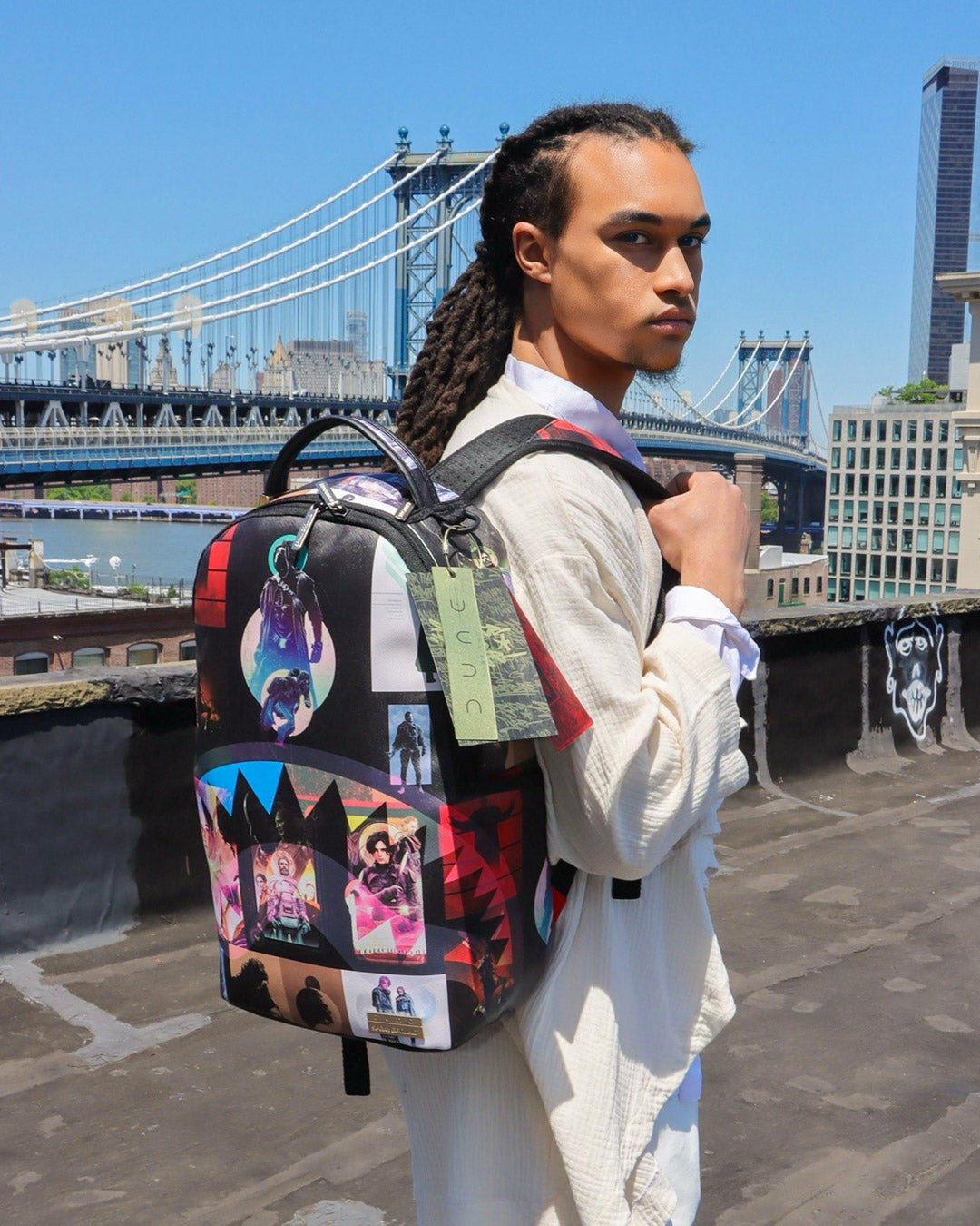 DUNE COLLAGE BACKPACK | Sprayground Clearance