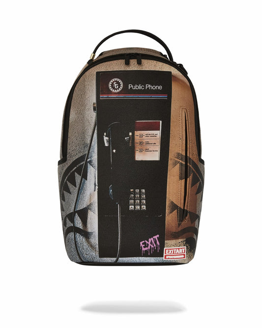 EXIT NYC PAYPHONE BACKPACK | Sprayground sale