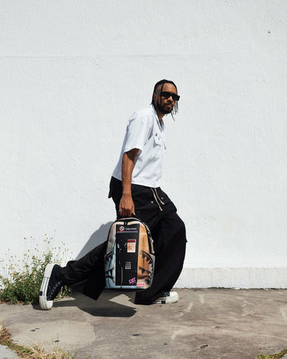 EXIT NYC PAYPHONE BACKPACK | Sprayground sale