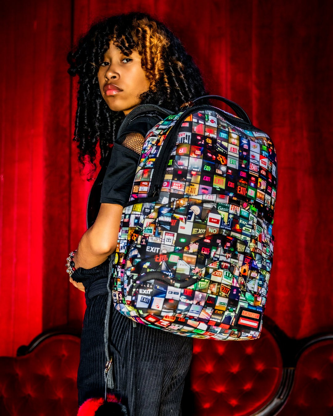 EXIT ART COLLAB BACKPACK (DLXV) | Sprayground Discount