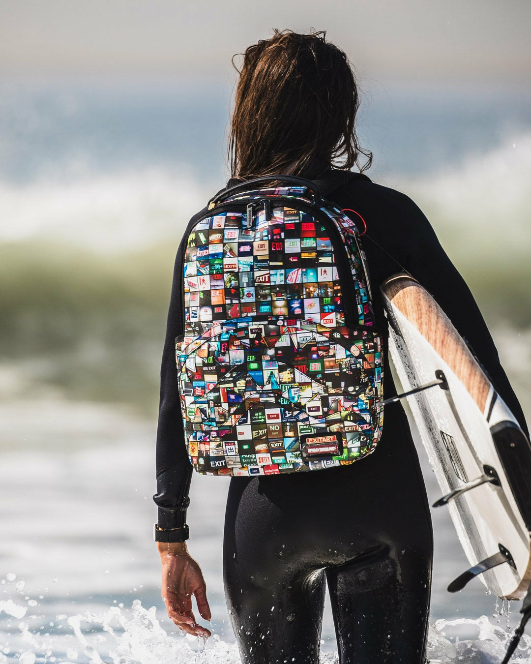 EXIT ART COLLAB BACKPACK (DLXV) | Sprayground Discount