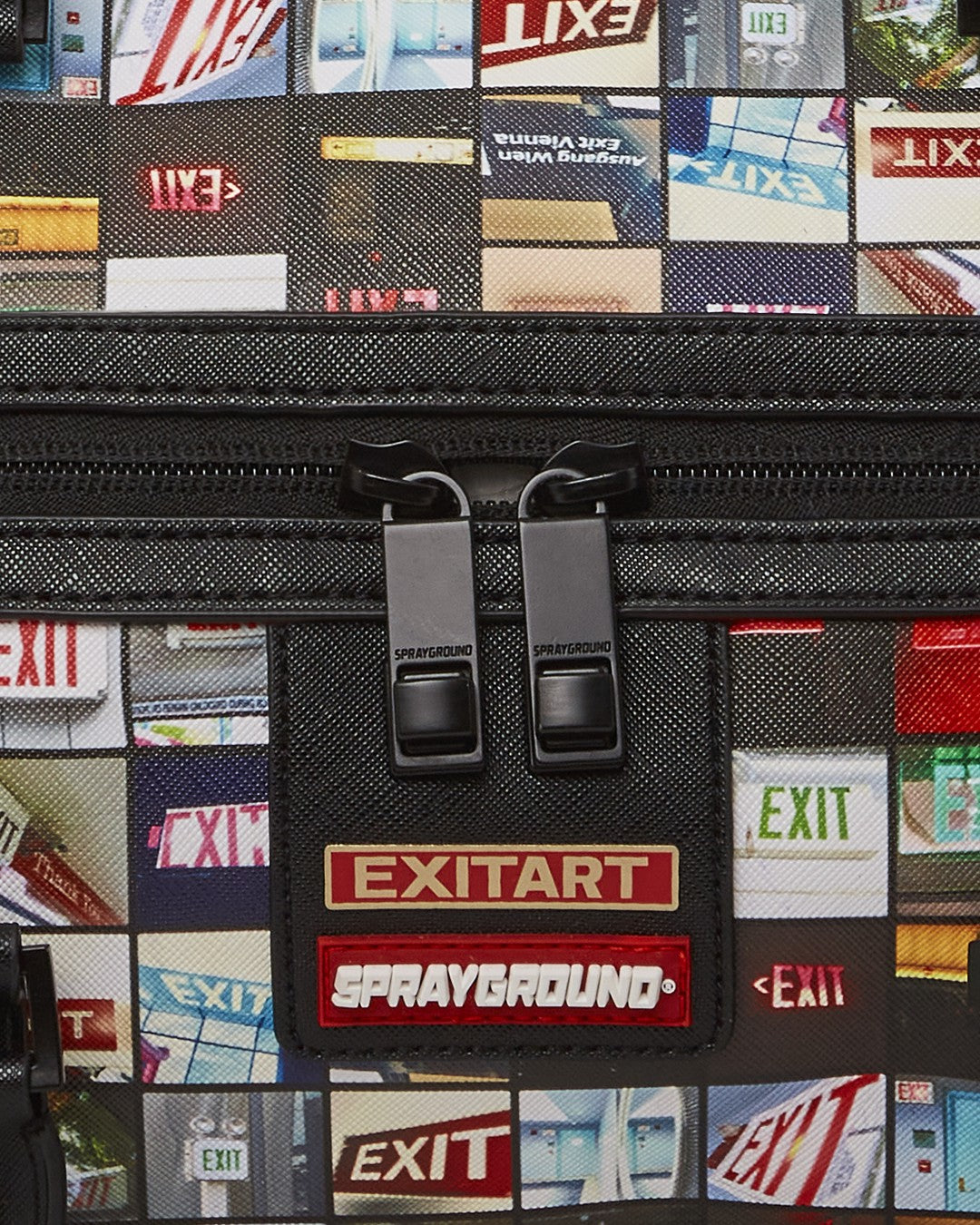 EXIT ART COLLAB DUFFLE | Sprayground for sale