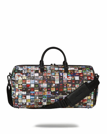 EXIT ART COLLAB DUFFLE | Sprayground for sale