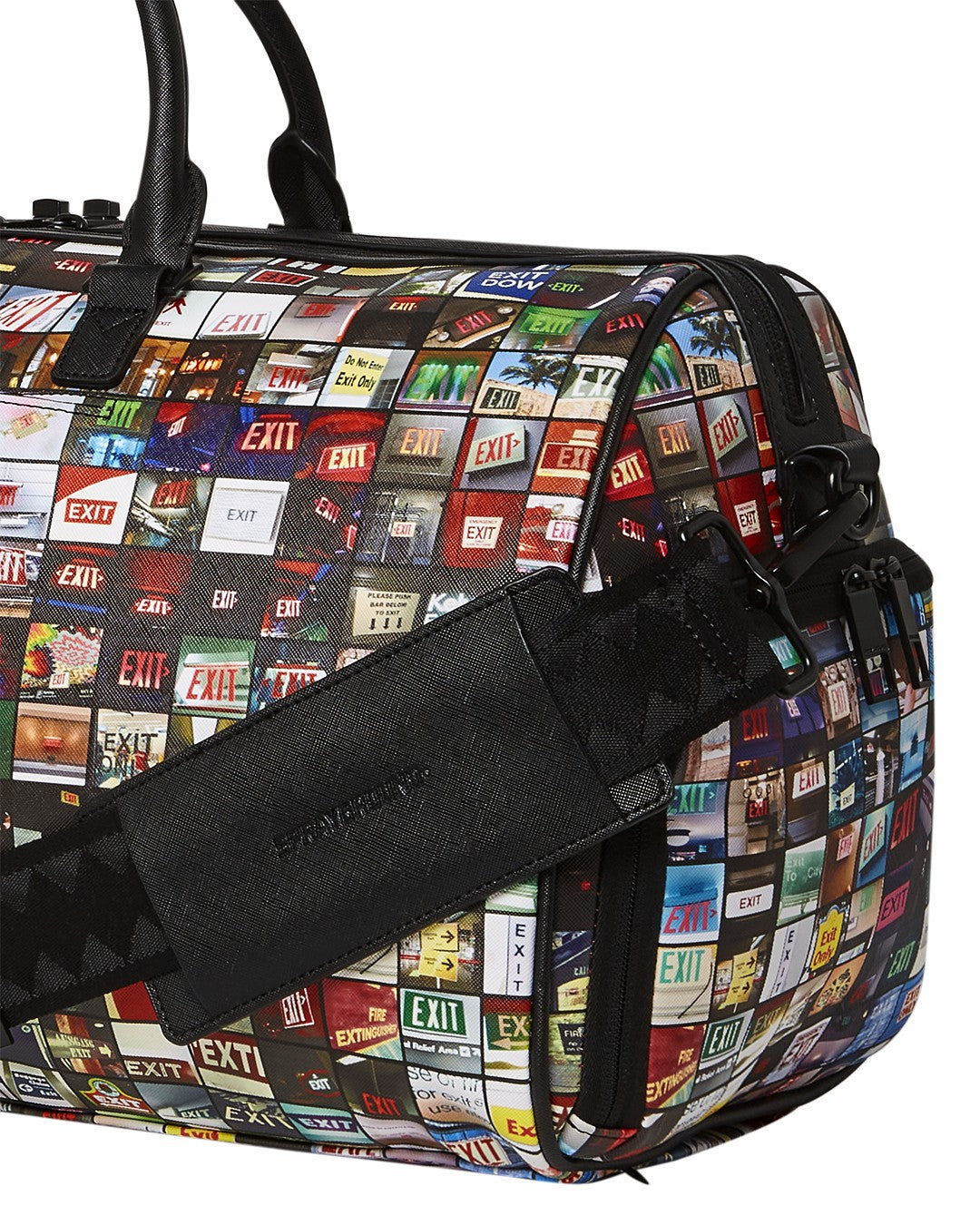 EXIT ART COLLAB DUFFLE | Sprayground for sale