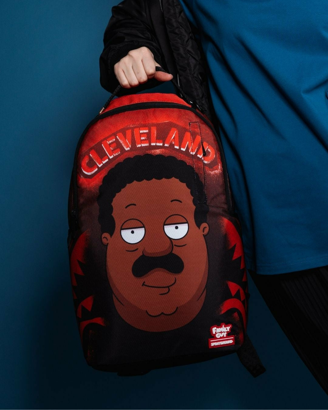 CLEVELAND SHARK FAMILY GUY DLXSR BACKPACK | Sprayground US