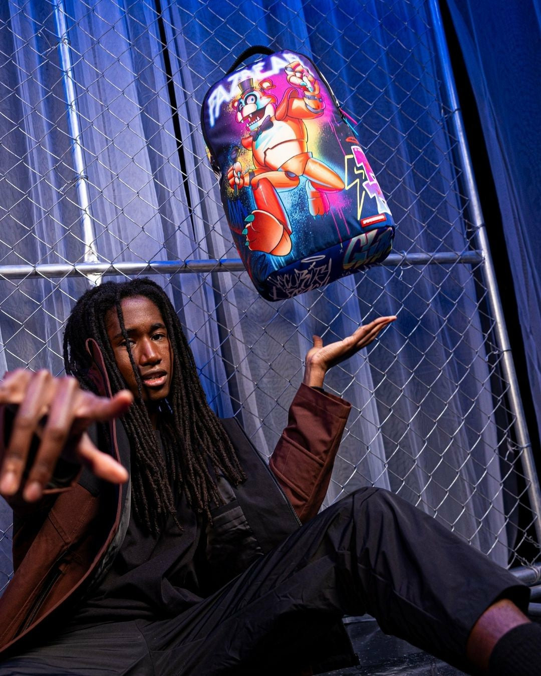 FIVE NIGHTS AT FREDDY'S: GLAMROCK ROCKOUT DLXSR BACKPACK | Sprayground Clearance