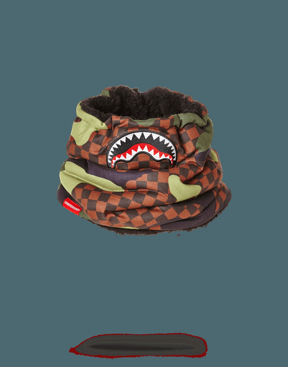 CHECKER CAMO NECK WARMER | Sprayground US