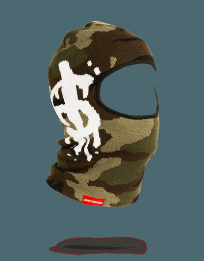 CAMO MONEY DRIP SKI MASK | Sprayground Online