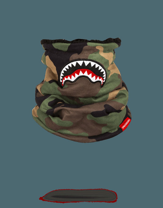 CAMO SHARK NECK WARMER | Sprayground sale