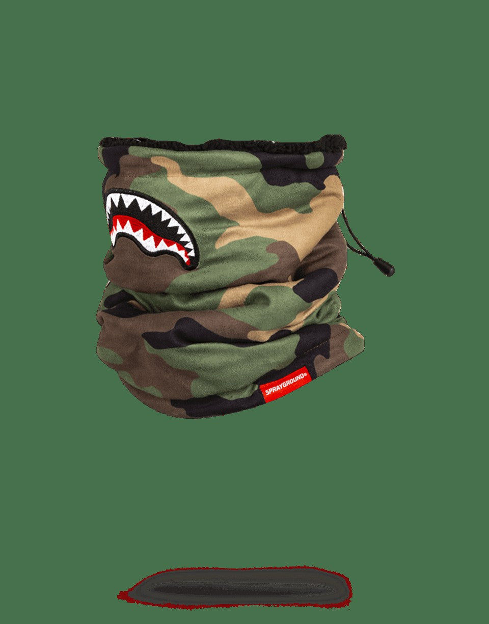 CAMO SHARK NECK WARMER | Sprayground sale