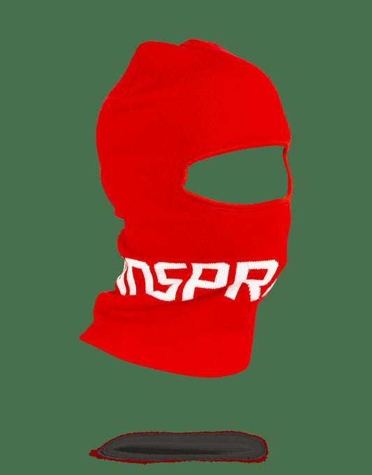 RED SPRAYGROUND LOGO SKI MASK | Sprayground US