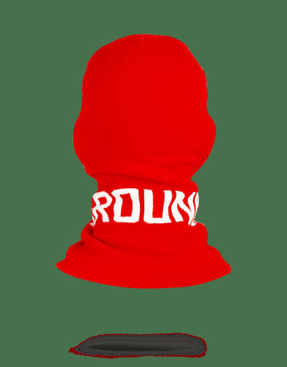 RED SPRAYGROUND LOGO SKI MASK | Sprayground US