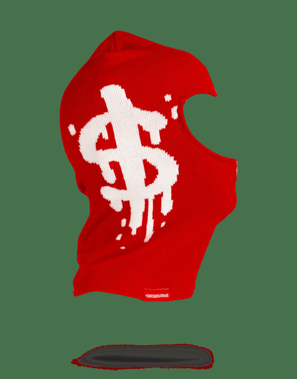 MONEY DRIP SKI MASK (RED) | Sprayground Discount