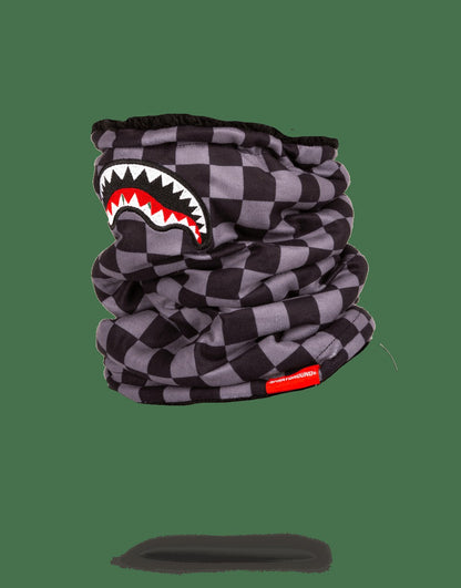 CHECKERED SHARK NECK WARMER | Sprayground for sale