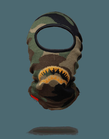 GOLD KNIT SHARK MOUTH SKI MASK | Sprayground Near Me