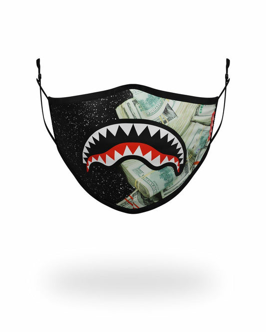 ADULT PARTY SHARK FORM FITTING FACE MASK | Sprayground Online