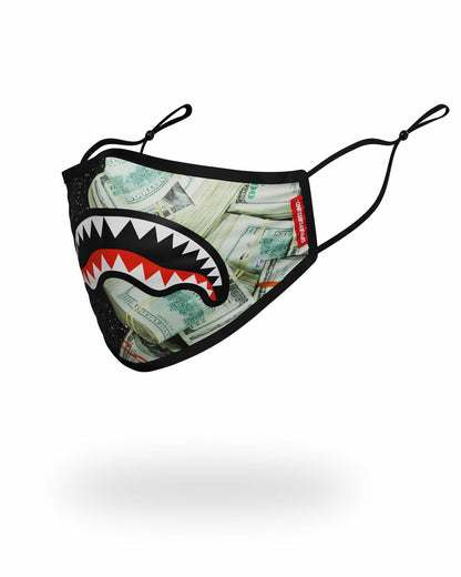 ADULT PARTY SHARK FORM FITTING FACE MASK | Sprayground Online