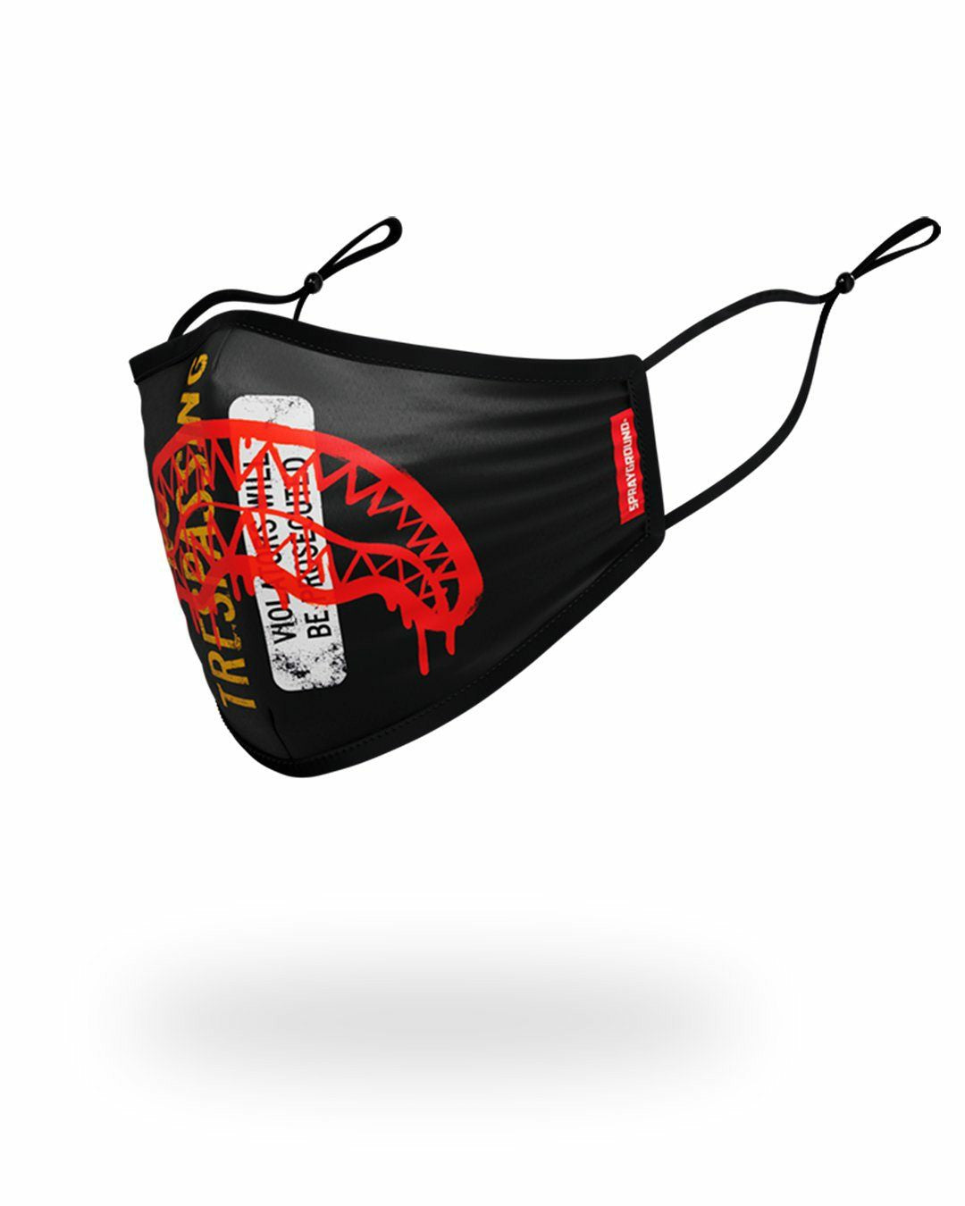 ADULT NO TRESSPASSING FORM FITTING FACE MASK | Sprayground Near Me