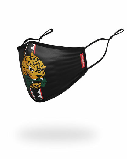 ADULT SPUCCI LEOPARD FORM FITTING FACE MASK | Sprayground for sale