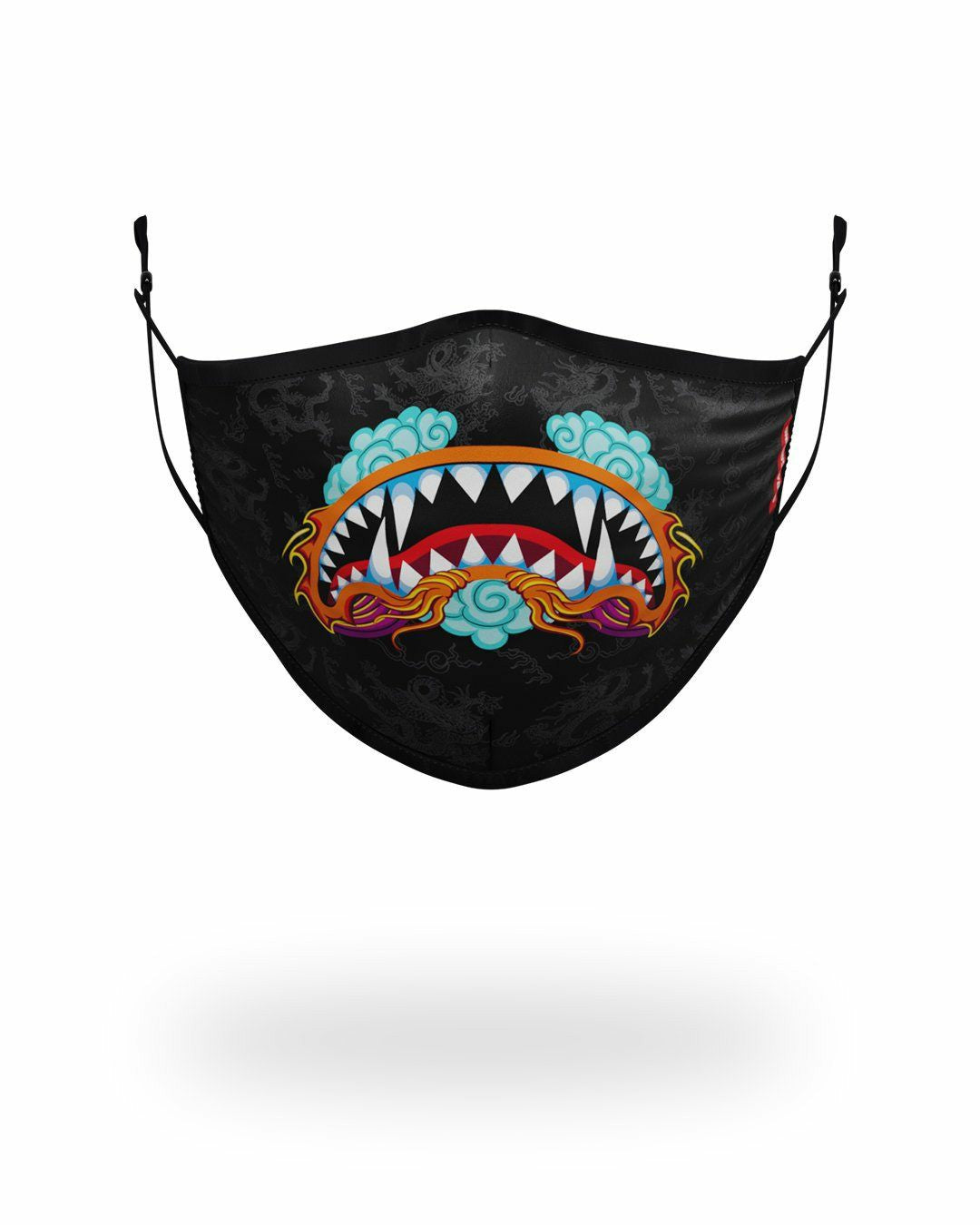 ADULT DRAGON SHARK FORM FITTING FACE MASK | Sprayground Online