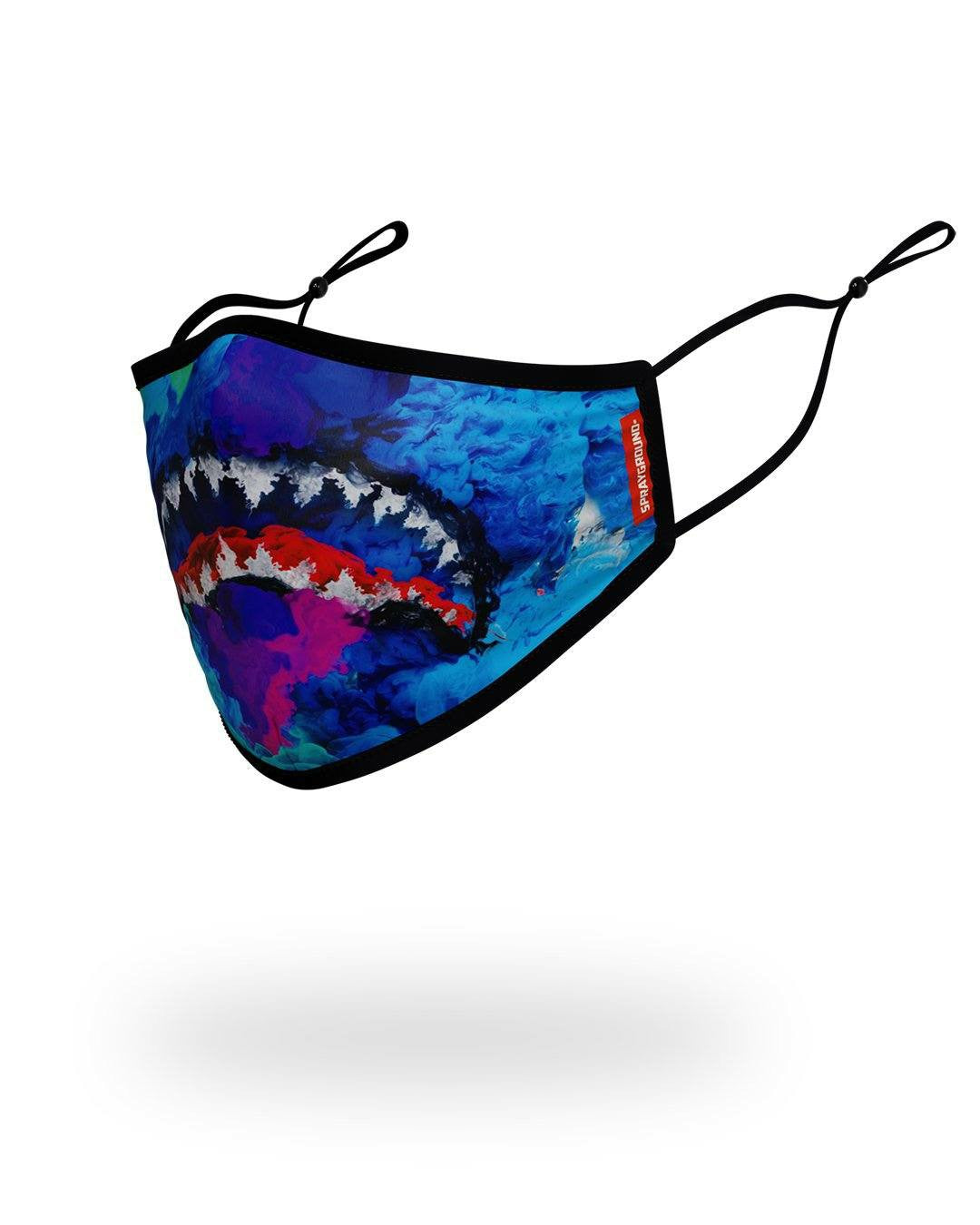 ADULT COLOR DRIP FORM FITTING FACE MASK | Sprayground sale