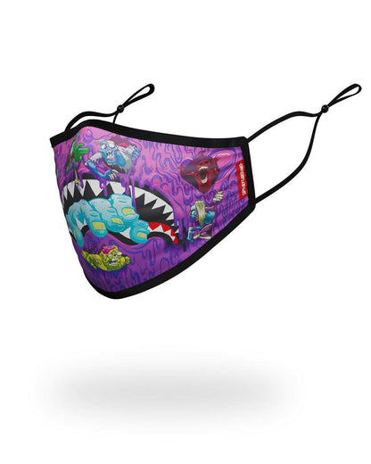 ADULT ZOMBIE SHARK FORM FITTING FACE MASK | Sprayground US