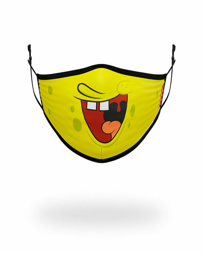 ADULT SPONGEBOB SMILE FORM FITTING FACE-COVERING | Sprayground Discount