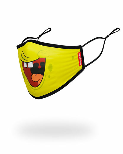ADULT SPONGEBOB SMILE FORM FITTING FACE-COVERING | Sprayground Discount