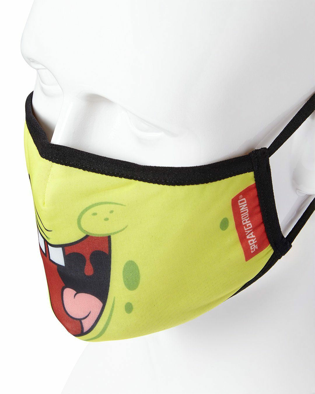ADULT SPONGEBOB SMILE FORM FITTING FACE-COVERING | Sprayground Discount