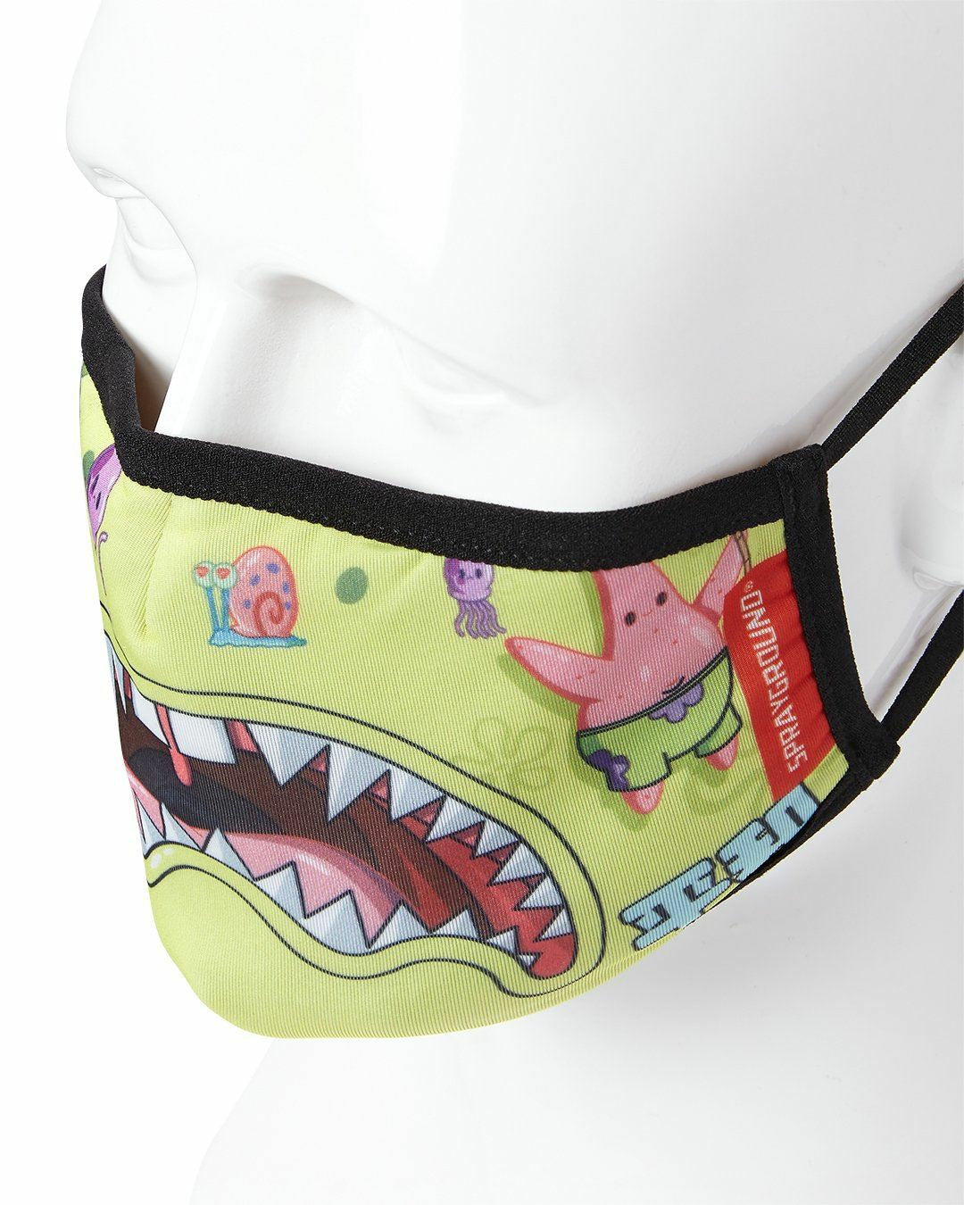 ADULT SPONGEBOB JAPAN SHARK FORM FITTING FACE-COVERING | Sprayground for sale