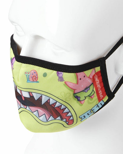 ADULT SPONGEBOB JAPAN SHARK FORM FITTING FACE-COVERING | Sprayground for sale