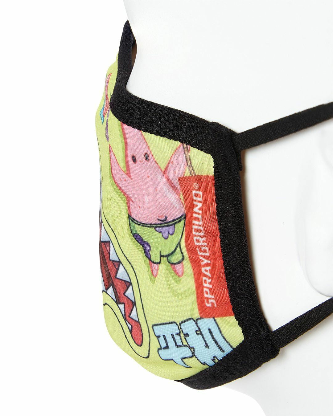ADULT SPONGEBOB JAPAN SHARK FORM FITTING FACE-COVERING | Sprayground for sale