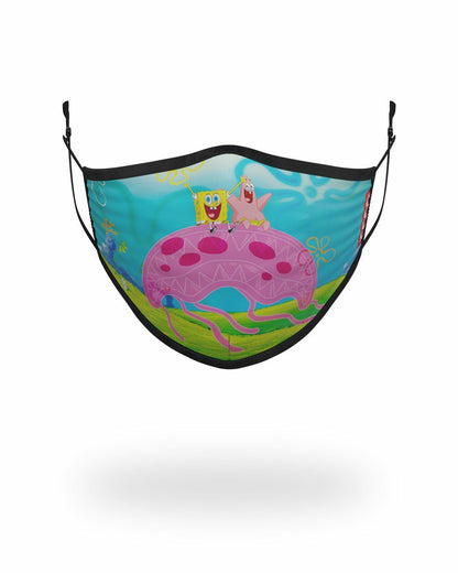 ADULT SPONGEBOB JELLY SHARK FORM FITTING FACE-COVERING | Sprayground Near Me