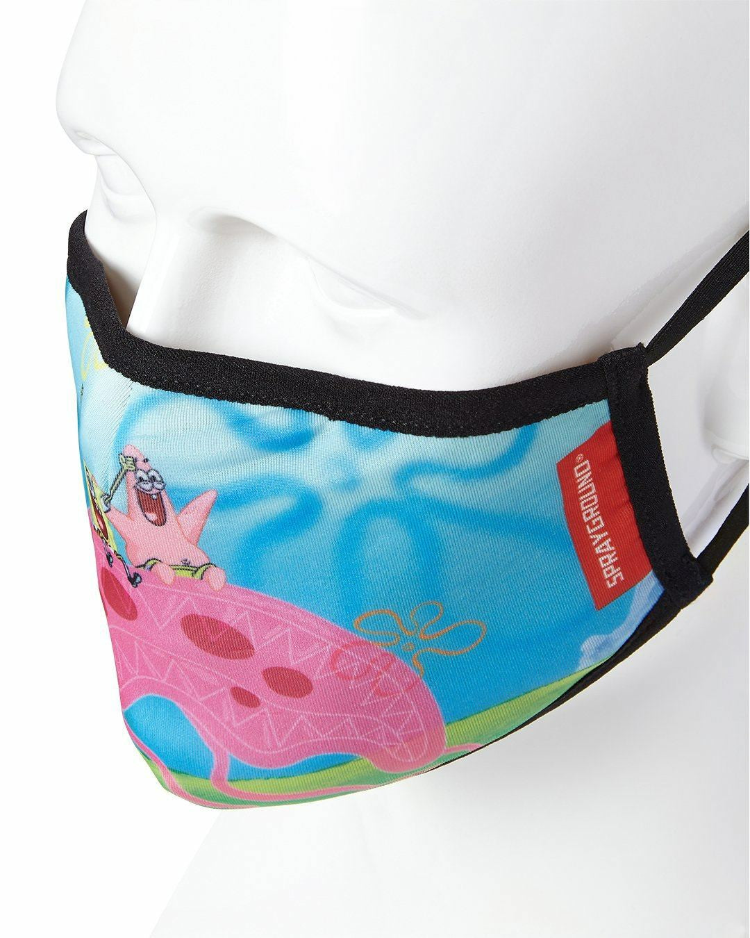 ADULT SPONGEBOB JELLY SHARK FORM FITTING FACE-COVERING | Sprayground Near Me