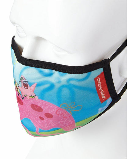 ADULT SPONGEBOB JELLY SHARK FORM FITTING FACE-COVERING | Sprayground Near Me