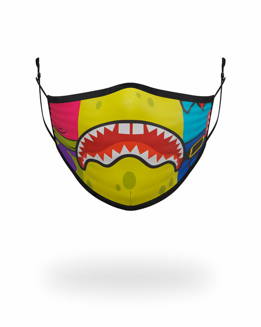 ADULT SPONGEBOB OG SHARK FORM FITTING FACE-COVERING | Sprayground sale