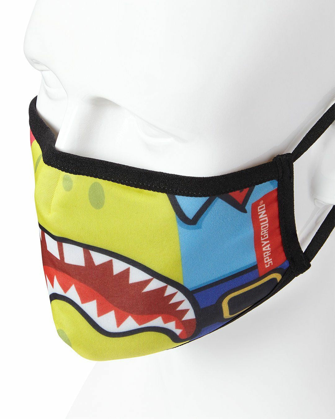 ADULT SPONGEBOB OG SHARK FORM FITTING FACE-COVERING | Sprayground sale