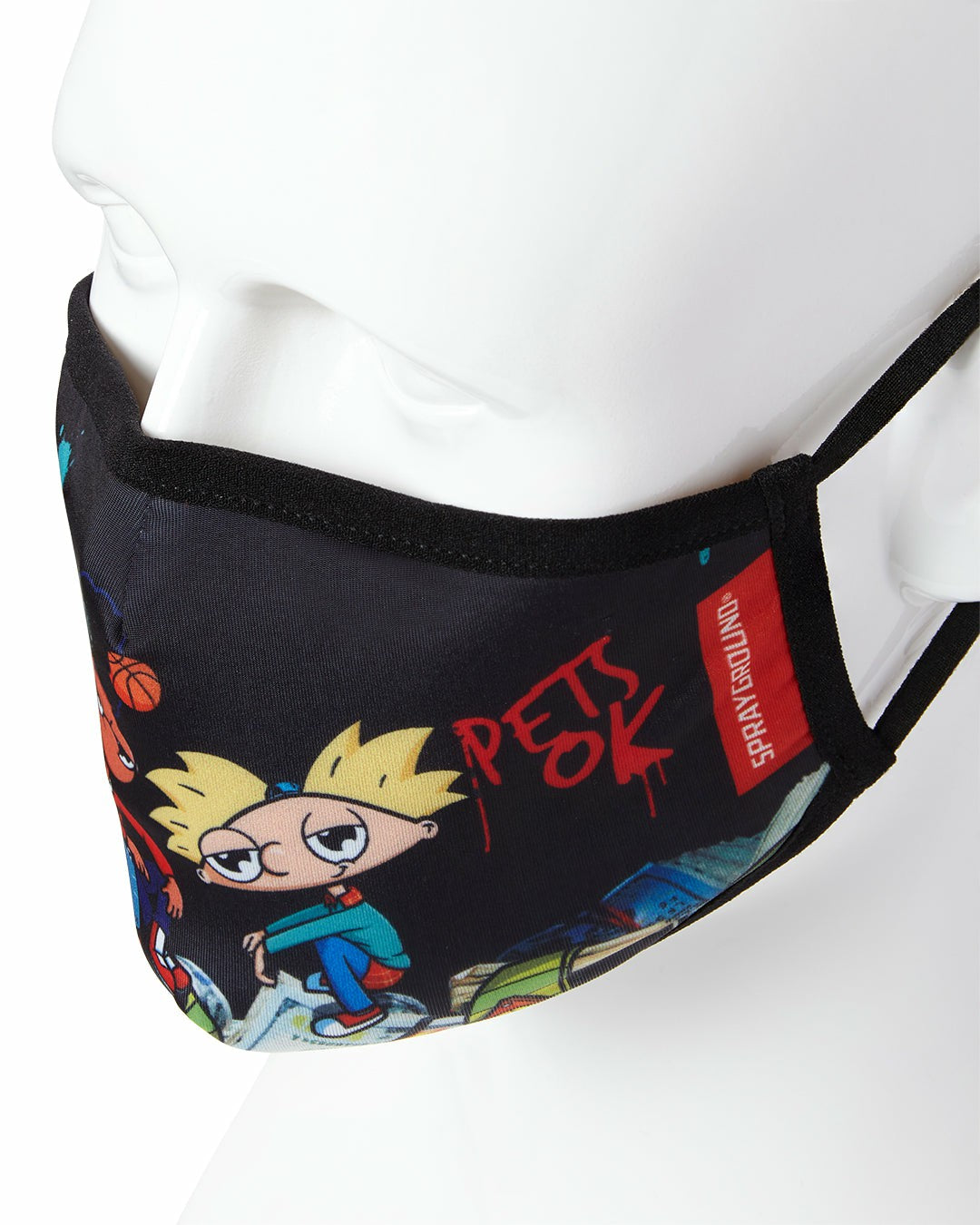 ADULT HEY ARNOLD MONEY STACKS FORM FITTING FACE-COVERING | Sprayground US