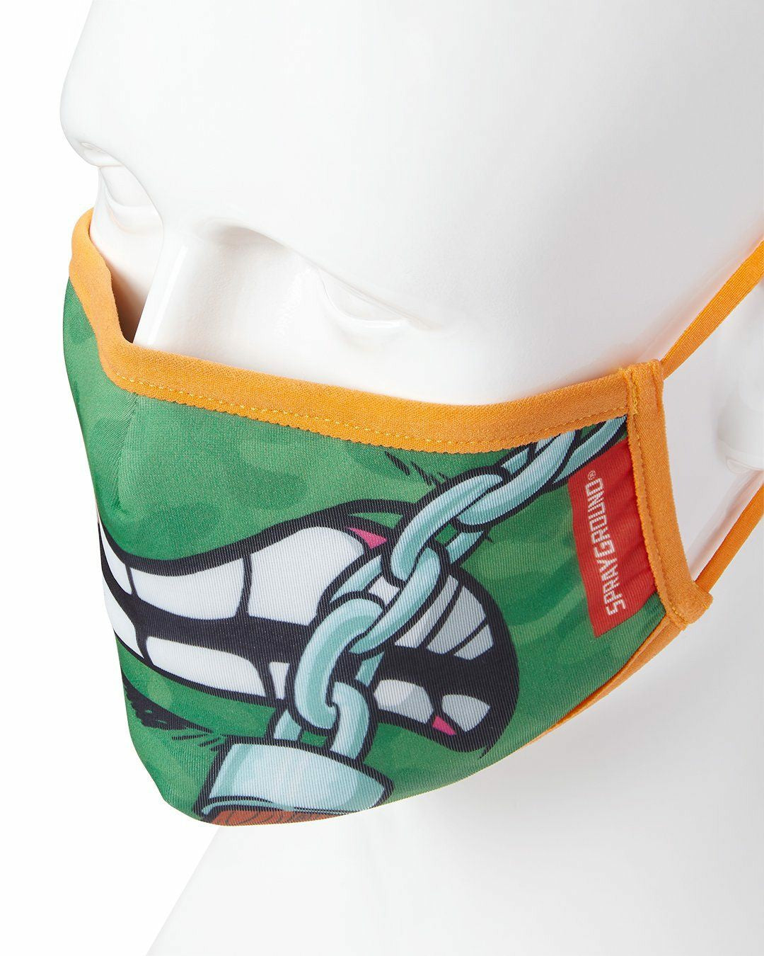 ADULT TMNT: MICHELANGELO SHARK FORM FITTING FACE-COVERING | Sprayground Discount