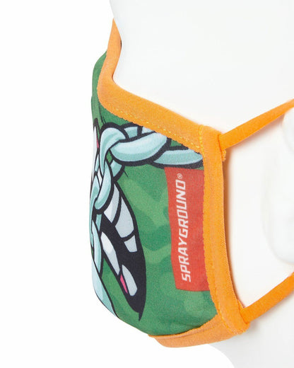 ADULT TMNT: MICHELANGELO SHARK FORM FITTING FACE-COVERING | Sprayground Discount