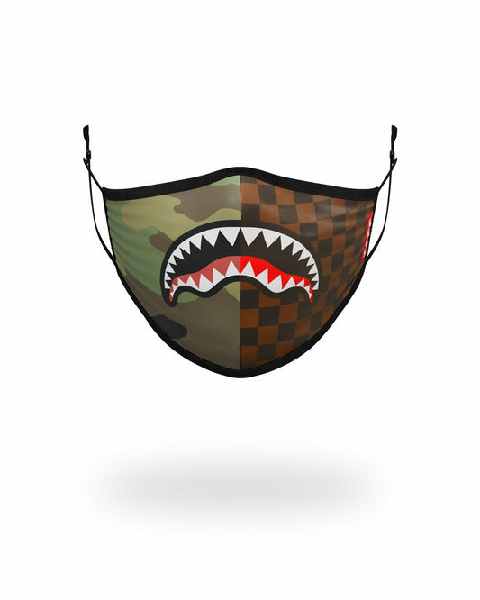 KIDS FORM FITTING MASK: CHECKS & CAMO | Sprayground sale