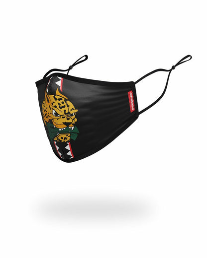 KIDS FORM FITTING MASK: SPUCCI LEOPARD | Sprayground US