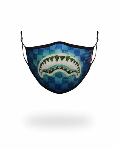 KIDS FORM FITTING MASK: SHARK ISLAND | Sprayground Clearance