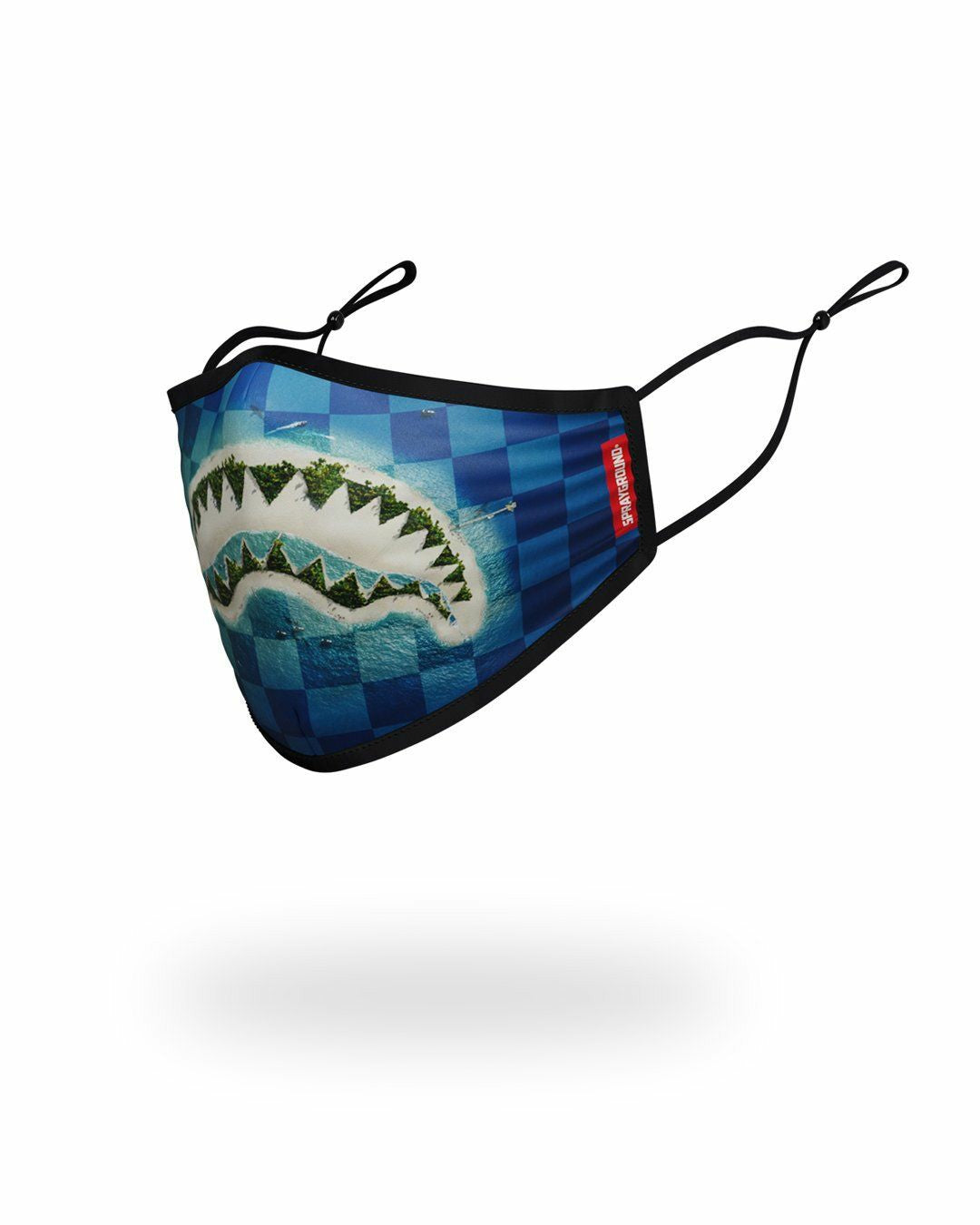 KIDS FORM FITTING MASK: SHARK ISLAND | Sprayground Clearance