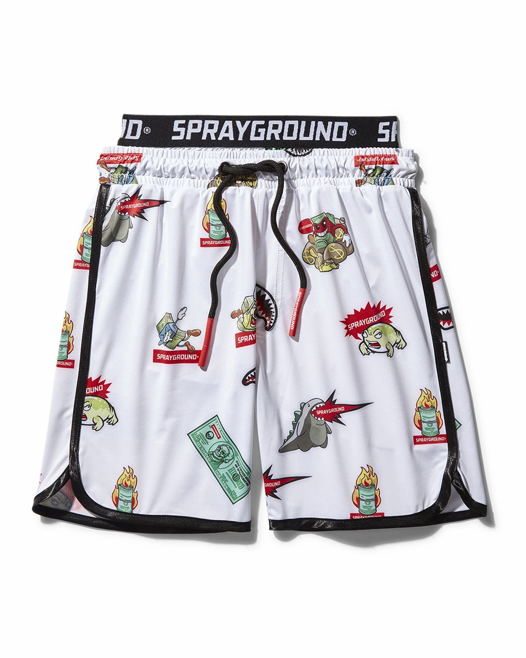 KIDS PATCH ALL-IN SWIM TRUNKS (WHITE) | Sprayground US
