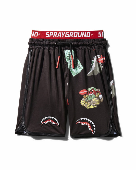 KIDS PATCH ALL-IN SWIM TRUNKS (BLACK) | Sprayground Discount