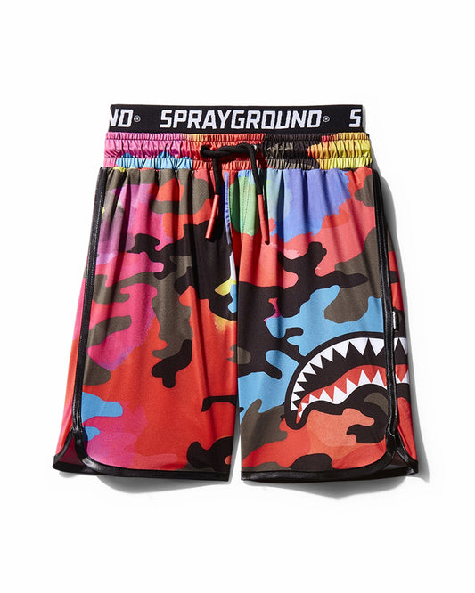 KIDS CAMOBURST SWIM TRUNKS | Sprayground for sale