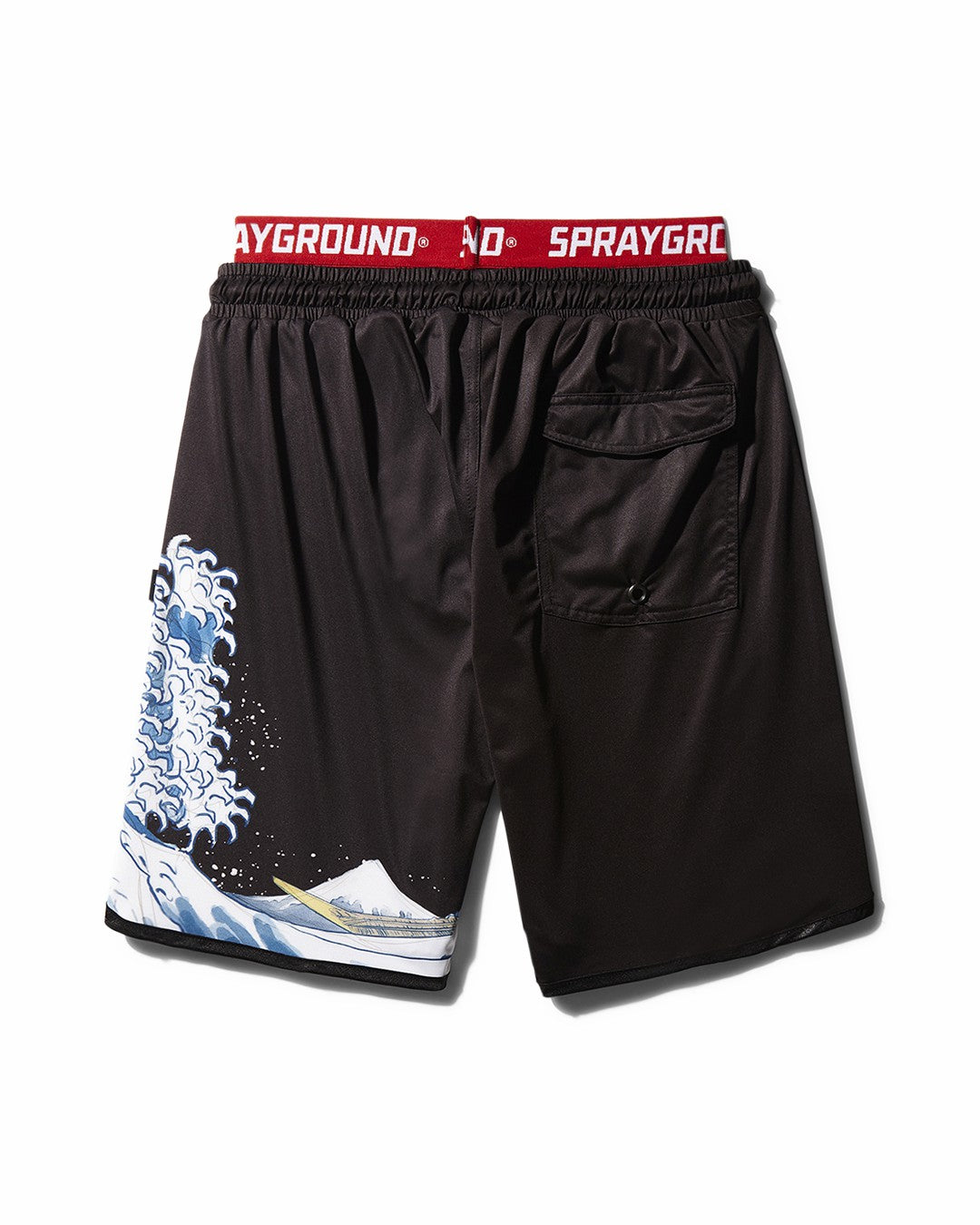 DRAGON WAVE CORTO SWIM TRUNKS (BLACK) | Sprayground sale