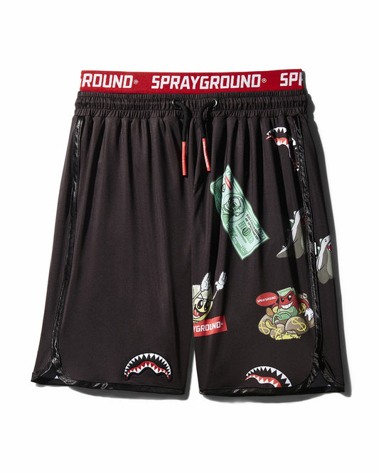 PATCH ALL-IN CORTO SWIM TRUNKS (BLACK) | Sprayground Discount